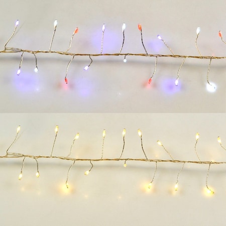 Living Accents Living Accents LED Big Seed Cluster Light Set Multicolored 9 ft. 150 lights MBC150SWWPTA